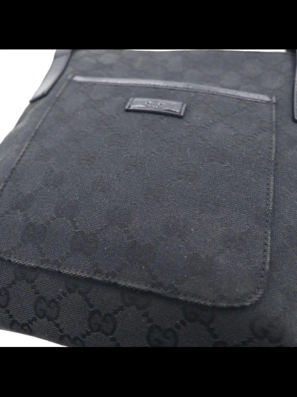 Gucci Black Men's Messenger Crossbody Bag